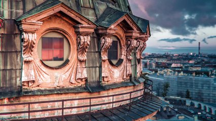 The city of white nights - Saint Petersburg drone video Timelab.pro__ Город белых ночей, аэросъемка