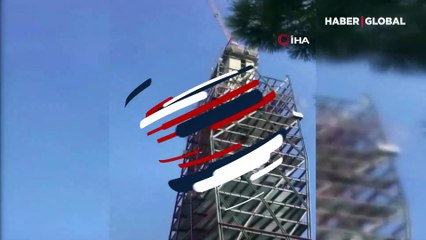 Kahreden ölüm! Depremde gökdelen inşaatından düştü