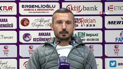 İlker Püren: 'Ligdeki konumumuzu yukarıya taşıyacağımızı düşünüyorum'