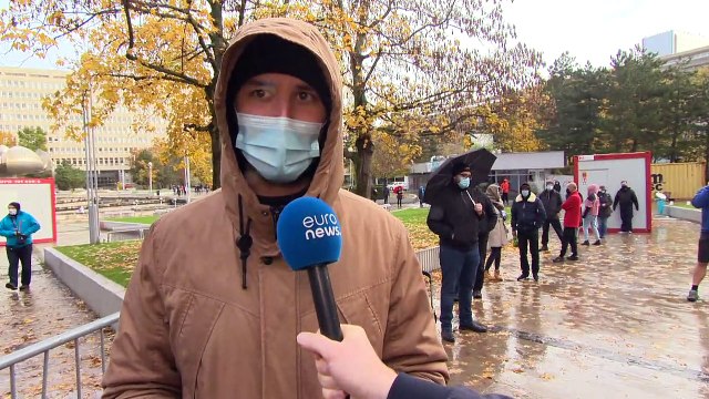 Массовое тестирование на коронавирус в Словакии