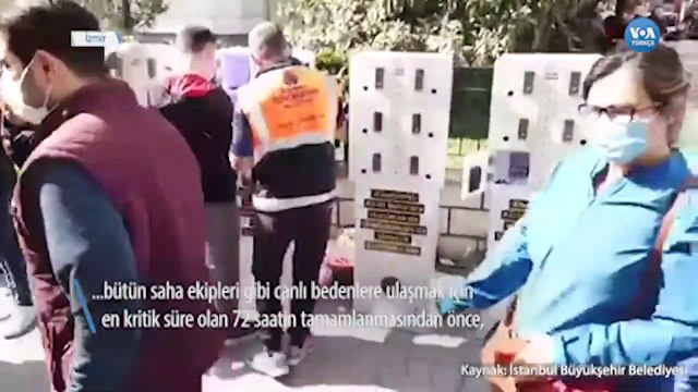 İBB Arama Kurtarma Ekipleri Zamanla Yarışıyor