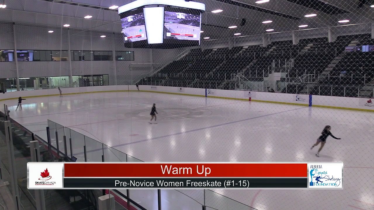 Pre-Novice Women Free Program Part 1 - 2021 Skate Canada: Alberta-NWT/Nunavut Sectional Championships