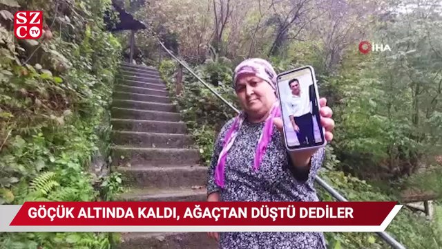 Kaçak ocakta göçük altında kalan işçiyi Ağaçtan düştü diyerek hastaneye getirdiler