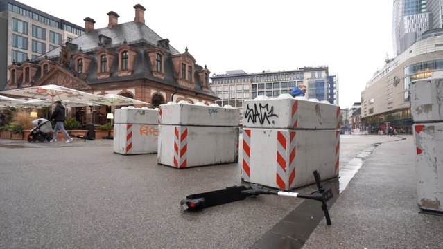 Ataque a agentes de policía en Frankfurt