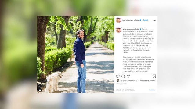 Ana Obregón, sumida en la tristeza el día de Todos los Santos, recuerda a su hijo Aless