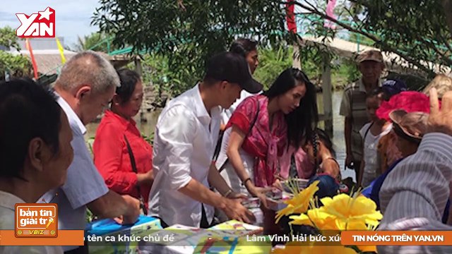 Tổng hợp những lần làm từ thiện của vợ chồng Công Vinh - Thủy Tiên