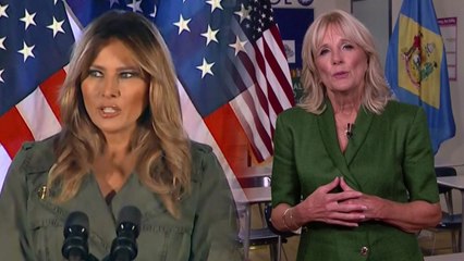 멜라니아 '조용'...질 바이든 '맹렬' / YTN