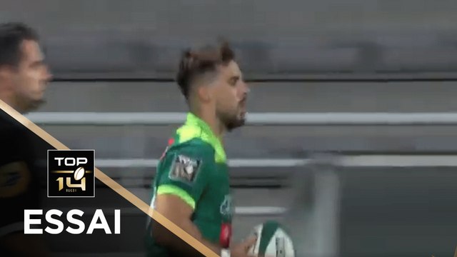 TOP 14 - Essai d'Hugo BONNEVAL (SP) - Pau - La Rochelle - J7 - Saison 2020/2021