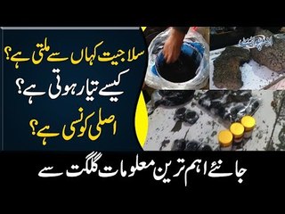 How Salajeet Is Extracted From Mountains in Gilgit? Salajeet Ki Pehchaan & Faide