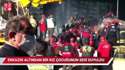 Download Video: Enkazın altından bir kız çocuğunun sesi duyuldu