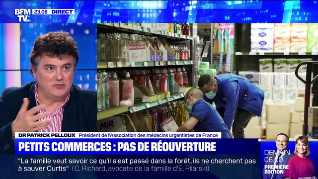 Petits commerces: pas de réouverture - 01/11