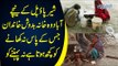 A Poor Homeless Family Suffers In Cold & Poverty | People Living On Streets In Lahore | Amina Usman