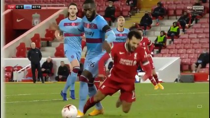 Liverpool-West Ham United 2-1 oct 31 2020