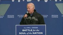 Biden's closing message slams idea of 'red states' and 'blue states' in battleground campaign push