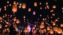 Thailand: Festival lights up sky with 1,000 lanterns