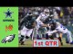 Dallas Cowboys vs. Philadelphia Eagles Full Highlights 1st Quarter | Week 8 | NFL Season 2020