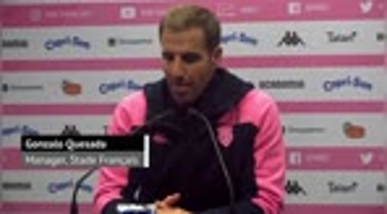 7e j. - Quesada : "Je suis revenu au Stade Français pour créer de la stabilité"