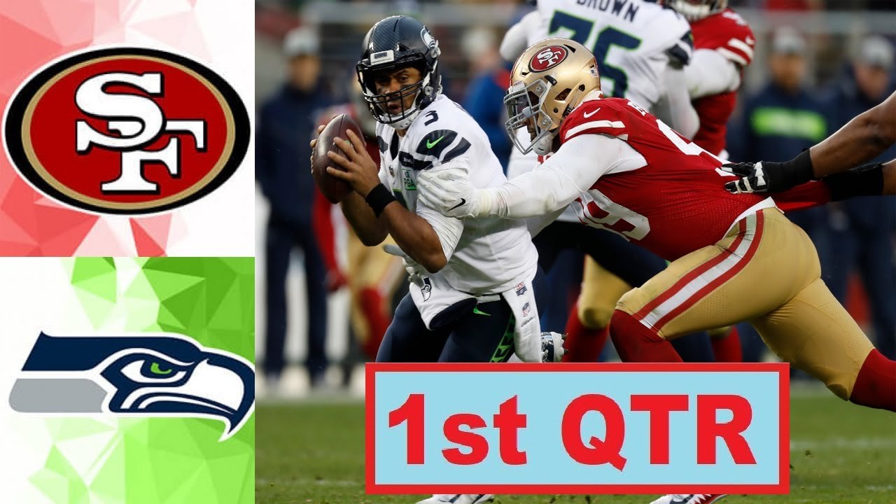 San Francisco 49ers vs Seattle Seahawks Full Game 1st Quarter, Week 8