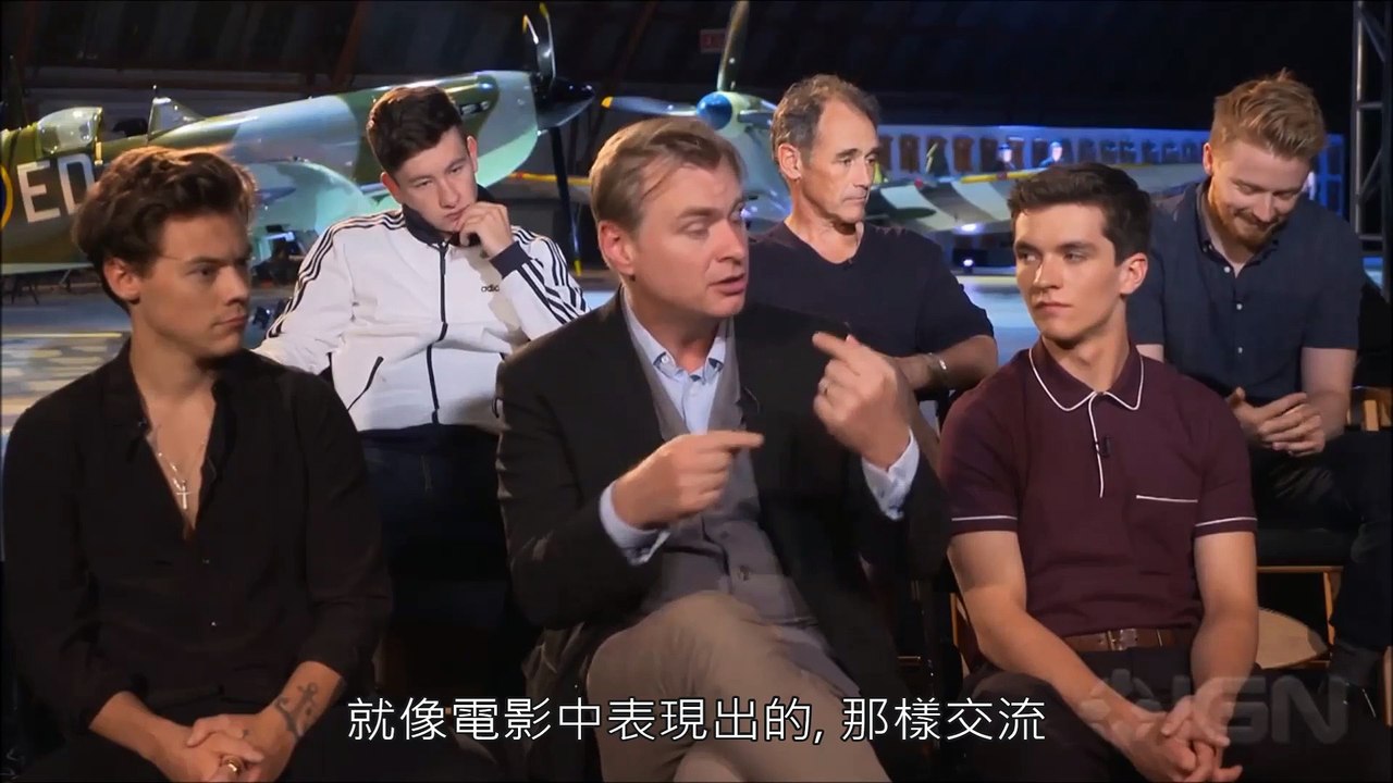 【字幕】Christopher Nolan Harry Styles and Dunkirk Cast Answer Fan Questions 2017.07
