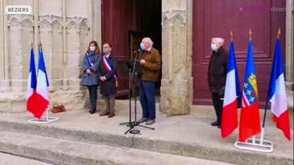 Discours en mémoire des victimes de l'attentat islamiste de Nice à Béziers