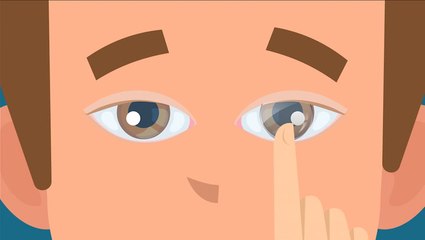 What happens when you sleep in your contacts