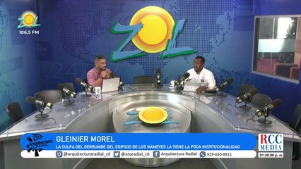 Gleinier Morel – La culpa del derrumbe del edificio de los MAMEYES la tiene la poca institucionalida