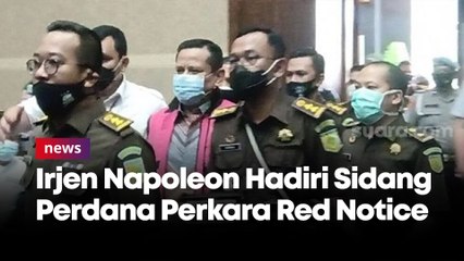 Pakai Rompi Pink, Irjen Napoleon Hadiri Sidang Perdana Perkara Red Notice