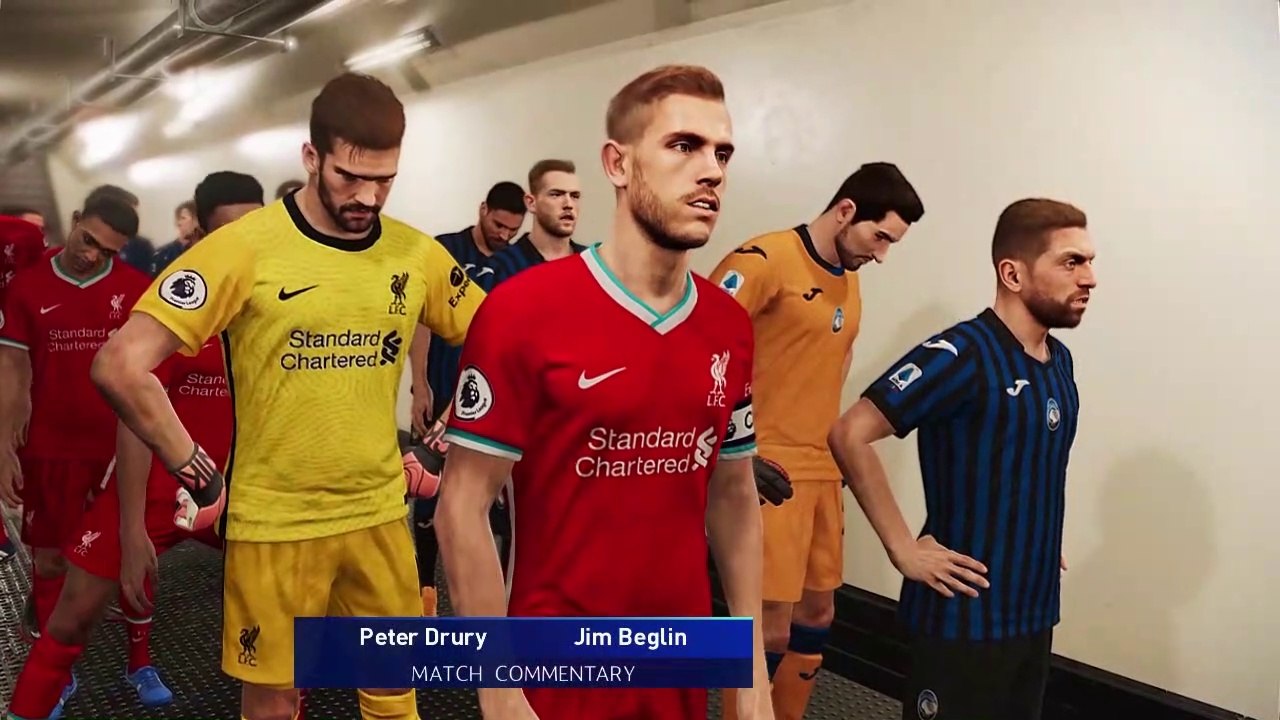 Atalanta vs Liverpool - UCL 3 November 2020 Gameplay