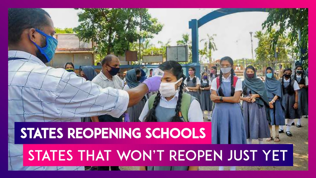 Schools Reopening In Andhra Pradesh, Assam From...