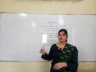 Molecular basis of Inheritance - 18 - Genomics