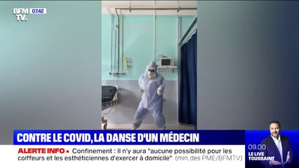En Inde, la danse d'un médecin contre le coronavirus