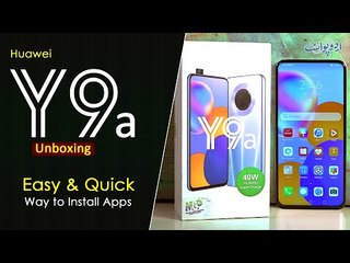 Huawei Y9a Unboxing, Sakura Pink Color, Circular Quad Camera & Exclusive Features
