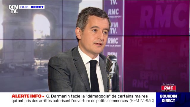 Gérald Darmanin sur le terrorisme: Il n'y a pas de menace ciblée sur les établissement scolaire