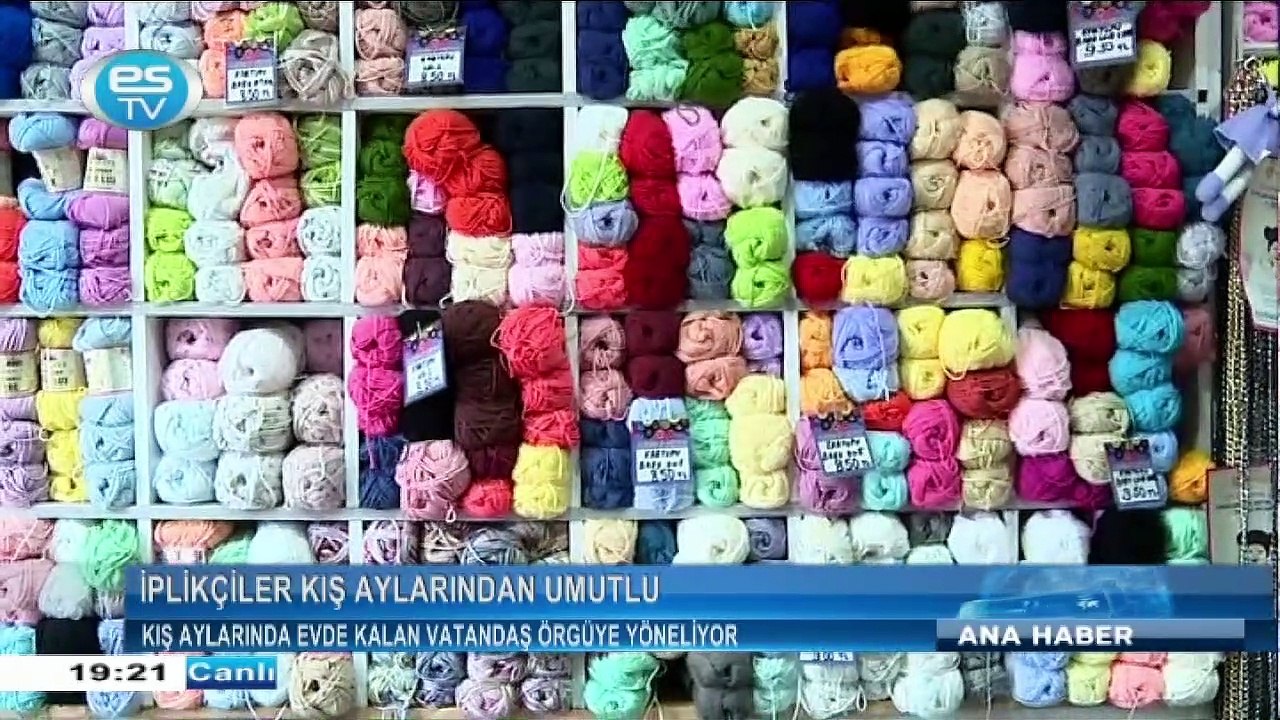 Kış aylarında evde kalan vatandaş örgüye yöneliyor