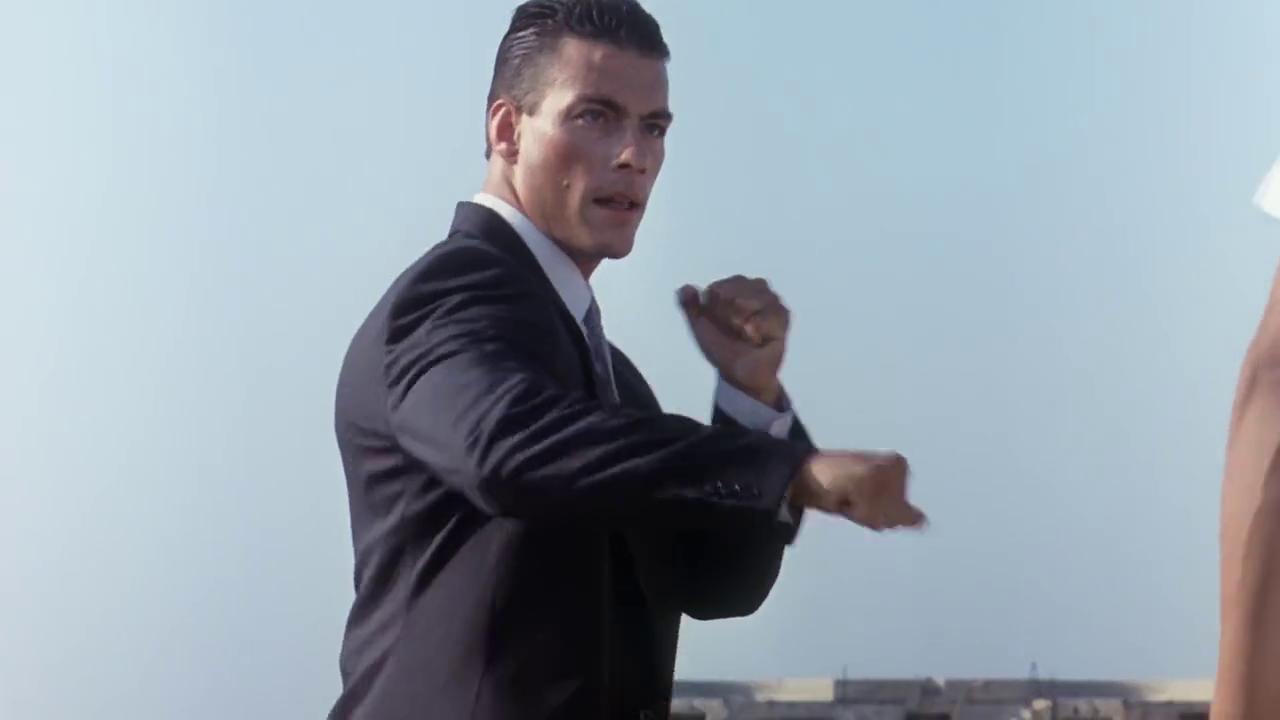 Jean-Claude Van Damme : Black Eagle Classic Fight Scene