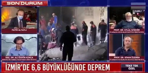 Celal Şengör'den canlı yayında tepki: 6.6’yı silin