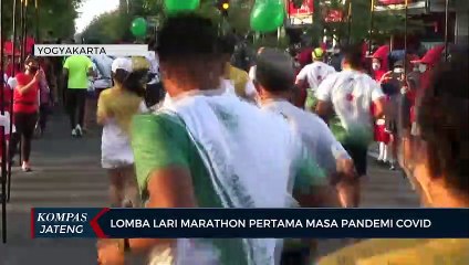 Lomba Lari Marathon Pertama Dimasa Pandemi