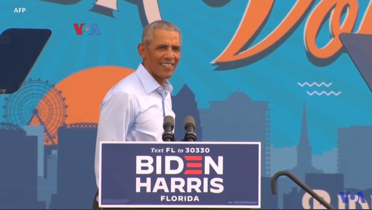 Detik Terakhir Kampanye: Obama Temani Biden, Trump Turunkan Keluarganya