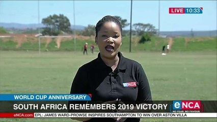 South Africa remembers 2019 Worl Cup victory