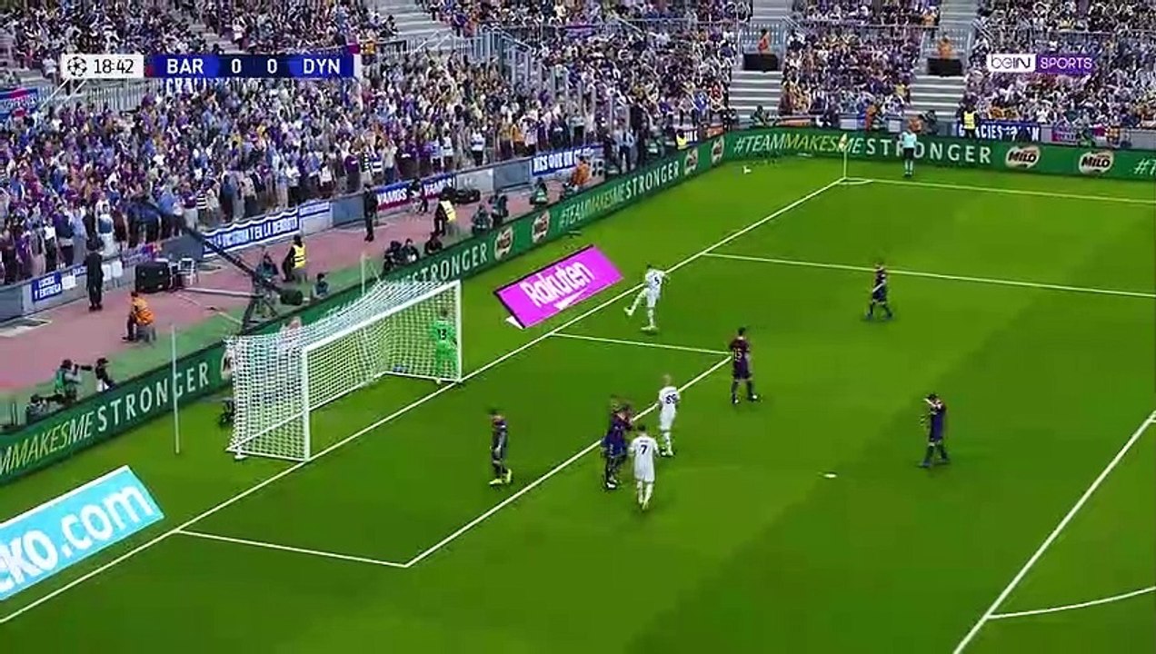 Barcelona vs Dynamo Kyiv - UCL 4 November 2020 Gameplay
