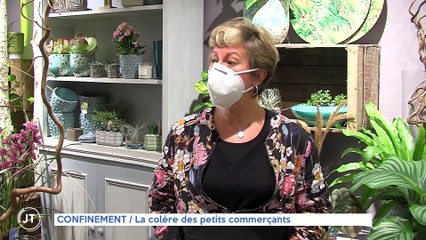 Le journal - 30/10/2020 - CONFINEMENT / La colère des petits commerçants