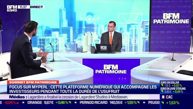 Sommet BFM Patrimoine : Perl se positionnne comme un pionnier de l'investissement en nue-propriété adossée à l'usufruit locatif social - 02/11