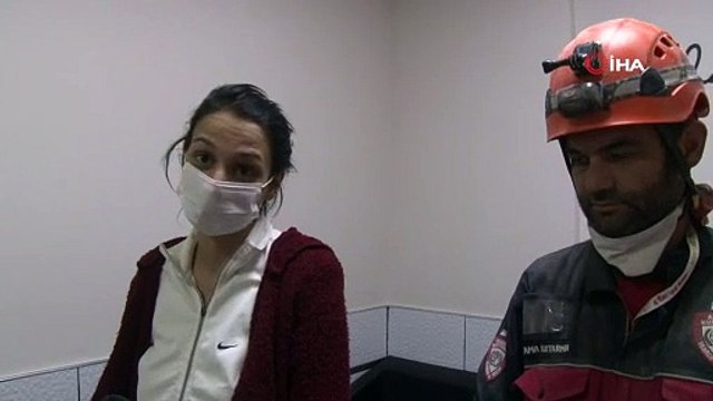 Enkaz altında geçen 9 saatini anlattı: Enkaz altında birbirimizi duyduk