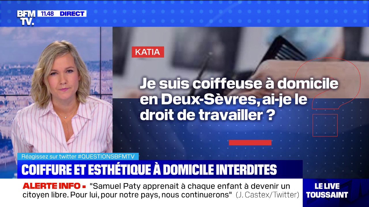 Je suis coiffeuse à domicile en Deux-Sèvres, ai...