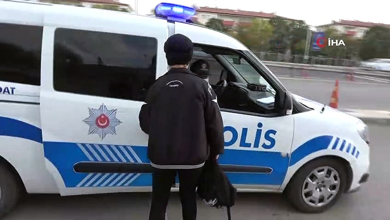 Yanlış otobüse binen öğrenciyi sınava polis yetiştirdi