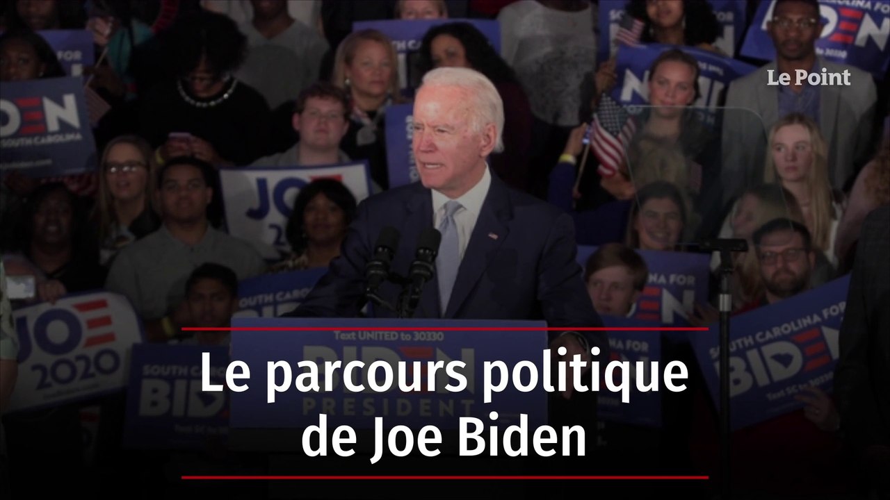 Le parcours de Joe Biden