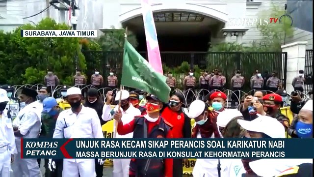 Demo Kecam Sikap Prancis Soal Karikatur Nabi Terjadi di Sejumlah Daerah!