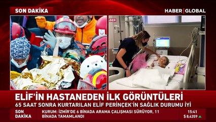 İşte Elif'in hastaneden ilk görüntüsü! Doktoru açıklama yaptı