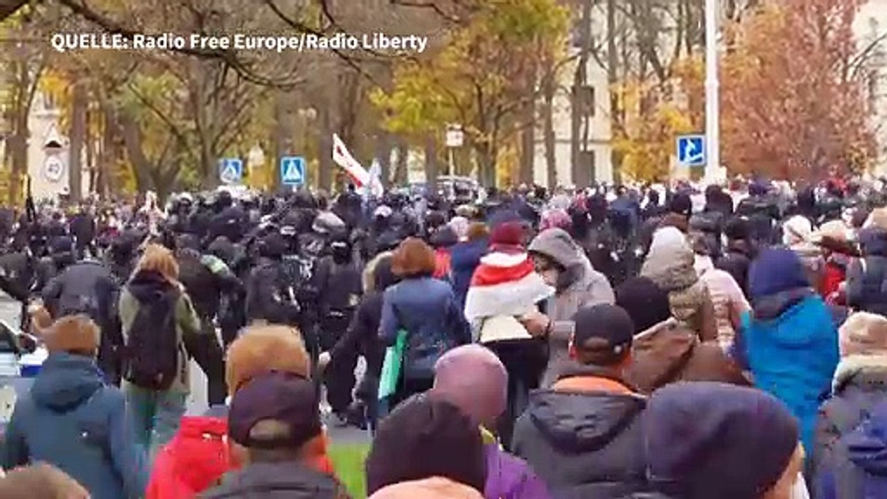 Belarus: 300 Festnahmen bei Protesten gegen Lukaschenko