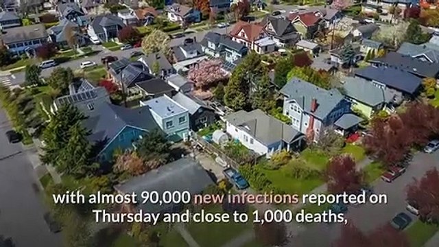 US shatters daily coronavirus record with nearly 90000 new infections